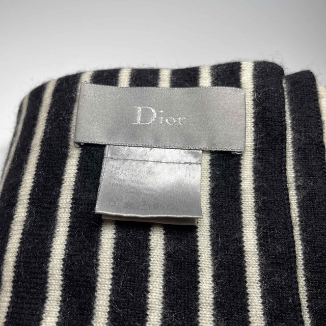 ディオールストールグレー マフラー Dior エディスリマン ディオールストールグレー マフラー Dior エディスリマン