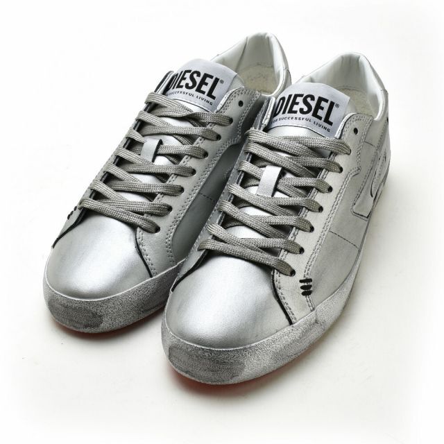 DIESEL(ディーゼル)の【SILVER】 DIESEL S-LEROJI LOW メンズの靴/シューズ(スニーカー)の商品写真