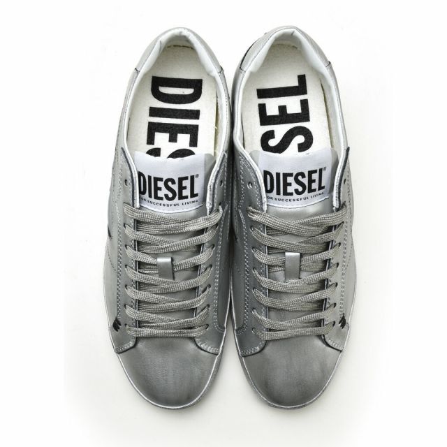 DIESEL(ディーゼル)の【SILVER】 DIESEL S-LEROJI LOW メンズの靴/シューズ(スニーカー)の商品写真