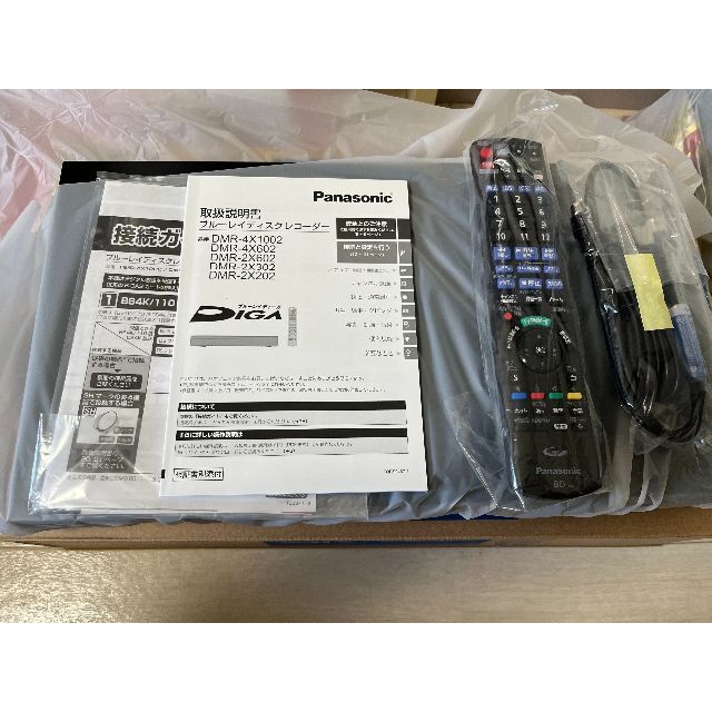 DMR-4X602　パナソニック　ブルーレイレコーダー　6TB　新古品