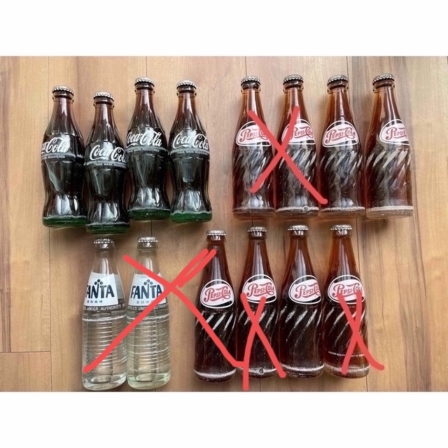 バラ売り可‼︎ ペプシコーラ瓶 昭和レトロ
