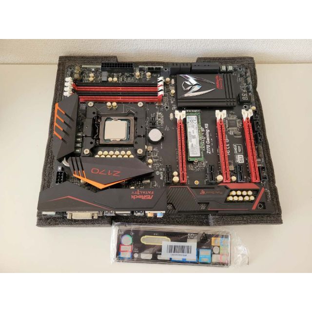 ASRock Z170/Core i7/M.2 256GB/SSD480GB スマホ/家電/カメラのPC/タブレット(PCパーツ)の商品写真