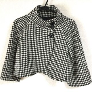 ミッシュマッシュ(MISCH MASCH)のMISCH MASCH  ショート丈　コート　千鳥柄　【美品】(その他)