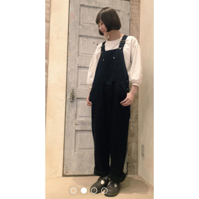 nest Robe(ネストローブ)の再値下げ☆します♡美品☆ネストローブ リネンオーバーオール レディースのパンツ(サロペット/オーバーオール)の商品写真