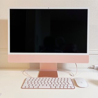 Mac (Apple) - iMAC 24インチ ピンク 4.5K Retina ディスプレイモデル