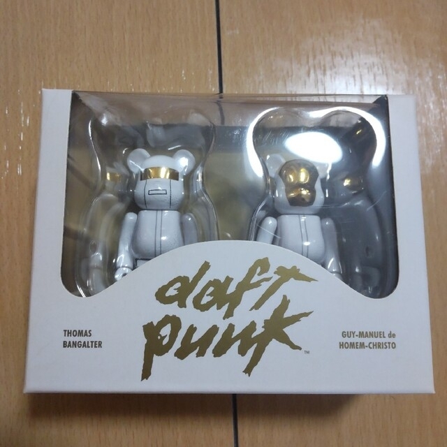 BE@RBRICK DAFT PUNK WHITE SUITS 100%