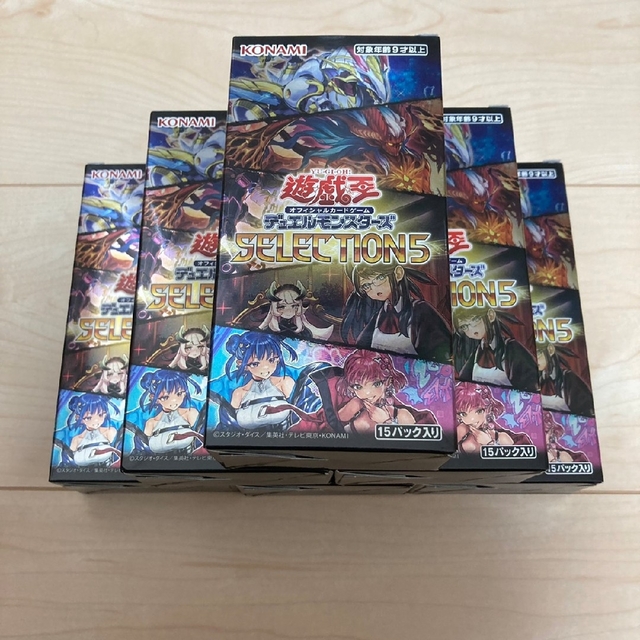 遊戯王 セレクション5　6BOX　シュリンクなし