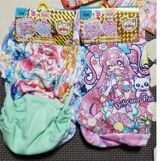 BANDAI - 新品 豪華版 デリシャスパーティプリキュア 120 ショーツ