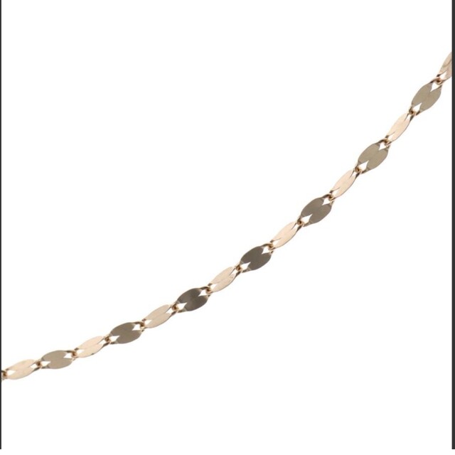 COCOSHNIK(ココシュニック)のココシュニック　ネックレス　K10 90cm イエローゴールド レディースのアクセサリー(ネックレス)の商品写真