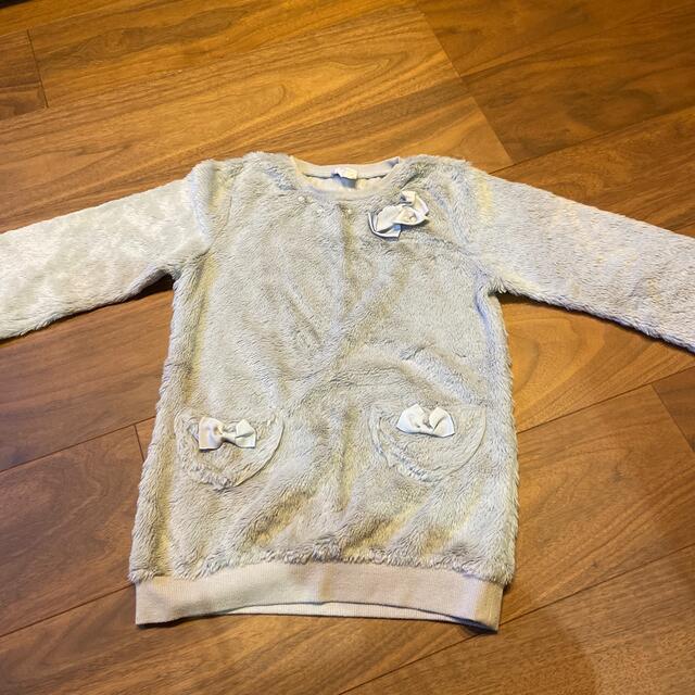 130 冬物　トップス　女の子 キッズ/ベビー/マタニティのキッズ服女の子用(90cm~)(ニット)の商品写真