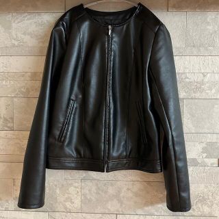 エヌナチュラルビューティーベーシック ライダースジャケット エヌナチュラルビューティーベーシック ライダースジャケット