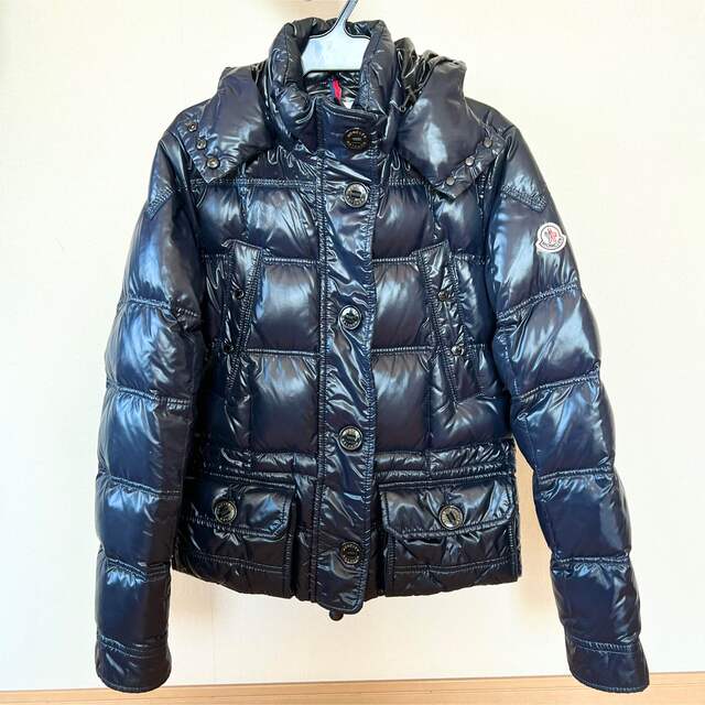 MONCLER(モンクレール)のモンクレール 国内正規品TORIANON サイズ0 ネイビー レディースのジャケット/アウター(ダウンジャケット)の商品写真