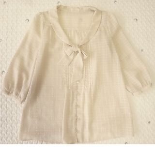 レッセパッセ(LAISSE PASSE)のレッセパッセ かわいいブラウス サイズ36(シャツ/ブラウス(長袖/七分))