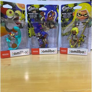 ニンテンドースイッチ(Nintendo Switch)の【新品・未開封】amiibo スプラトゥーン3 3点セット(その他)