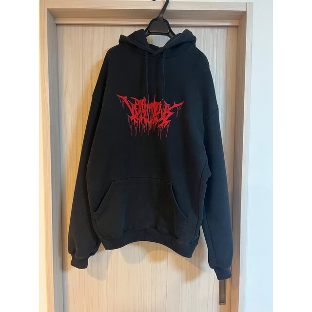 vetements メタルロゴパーカー XSサイズ