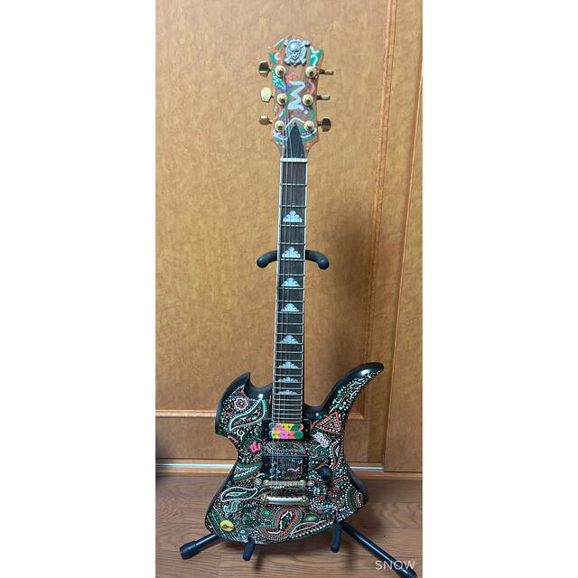 送料無料】 良・美品】サイケペイント・hideモデル。モッキンバード