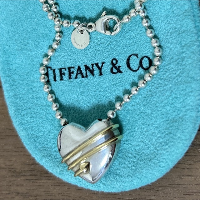 サイズ Tiffany & Co. - ティファニー 925 ハート＆アロー ネックレス 