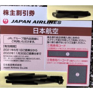 ジャル(ニホンコウクウ)(JAL(日本航空))のJAL株主優待券(その他)