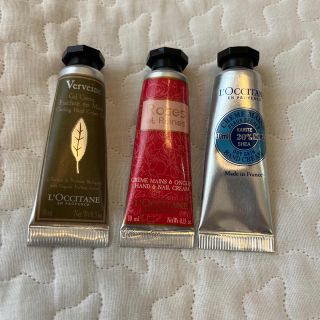 ロクシタン(L'OCCITANE)の【未使用】ロクシタン　ミニハンドクリーム3本セット(ハンドクリーム)