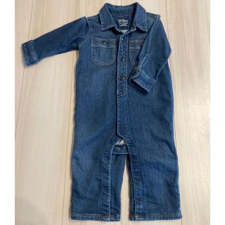 ベビーギャップ(babyGAP)のロンパース　オーバーオール　サロペット(ロンパース)