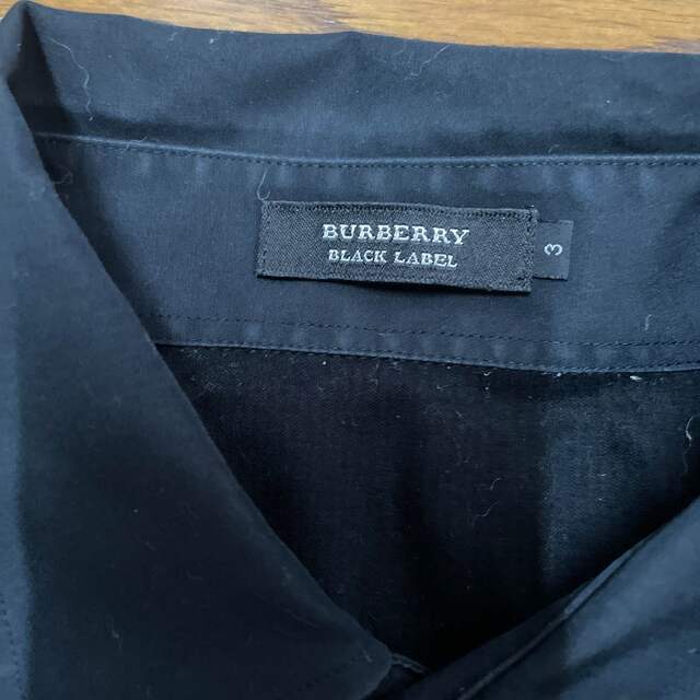 BURBERRY BLACK LABEL(バーバリーブラックレーベル)のお値下げ　バーバリー　長袖　黒 メンズのトップス(Tシャツ/カットソー(七分/長袖))の商品写真