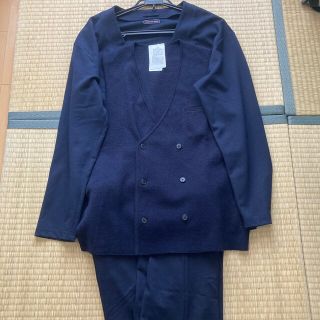 アオキ(AOKI)の【AOKI】メンズパジャマスーツセット　紺色【お取置き中】(その他)