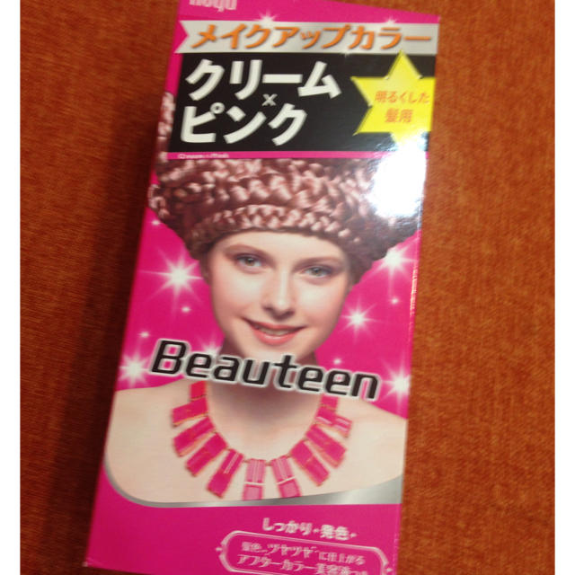 メイクアップカラー✩クリームピンク✩ヘアカラー コスメ/美容のヘアケア/スタイリング(カラーリング剤)の商品写真