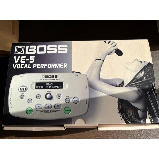 BOSS(ボス)のBOSS VOCAL PERFORMER VE-５　美品 楽器のレコーディング/PA機器(エフェクター)の商品写真