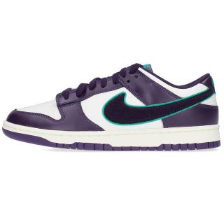 ナイキ(NIKE)のナイキ 2022 DUNK LOW RETRO DD7683-100 ダンクローシェニールスウッシュグランドパープルスニーカー メンズ 28.5cm(スニーカー)