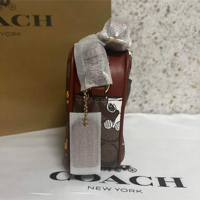 COACH ★大人気★ ミニ ジェイミー カメラバッグ スヌーピー コラボ 新品 4