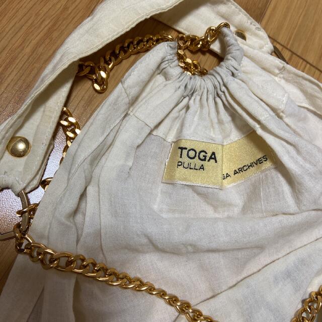 TOGA PULLA(トーガプルラ)のTOGA コットンチェーンバック レディースのバッグ(トートバッグ)の商品写真