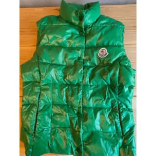 MONCLER モンクレール　ダウンベスト　濃緑　サイズ0