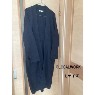 グローバルワーク(GLOBAL WORK)のGLOBALWORK グローバルワーク　ニットカーディガン　アウター　美品(カーディガン)
