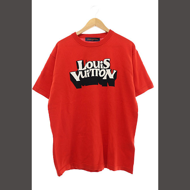 LOUIS VUITTON - ルイヴィトン 22AW グラフィック ショートスリーブ 半袖 Tシャツ M 赤