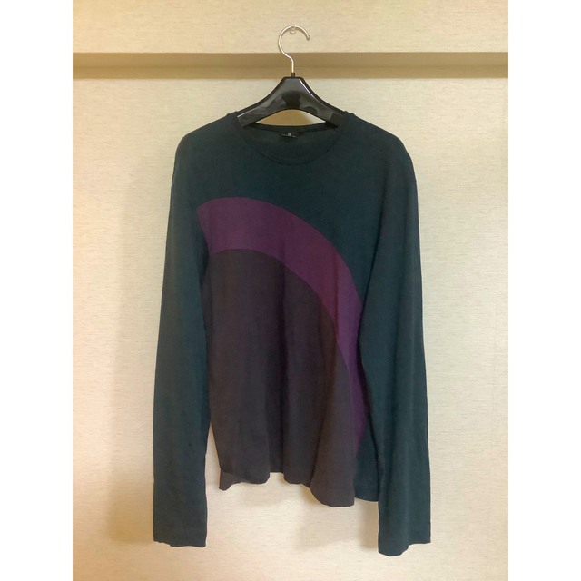 Paul Smith(ポールスミス)の【レア】Made in Italy ポールスミス 3色切り替え長袖Tシャツ メンズのトップス(Tシャツ/カットソー(七分/長袖))の商品写真