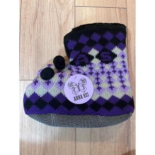 アナスイ(ANNA SUI)の新品タグ付き　ANNA SUI ルームシューズ(スリッパ/ルームシューズ)