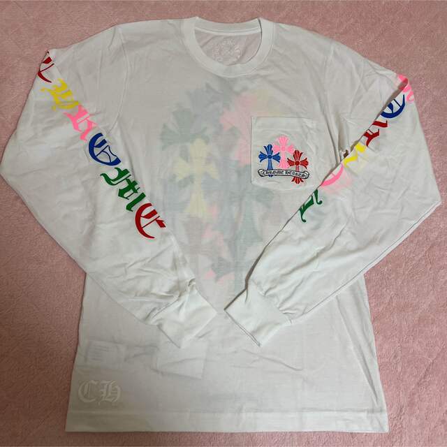 クロムハーツ セメタリークロス マルチカラー 長袖 Tシャツ Sサイズ クロムハーツ セメタリークロス マルチカラー 長袖 Tシャツ Sサイズ