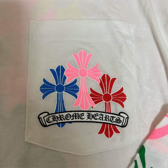 クロムハーツ セメタリークロス マルチカラー 長袖 Tシャツ Sサイズ クロムハーツ セメタリークロス マルチカラー 長袖 Tシャツ Sサイズ