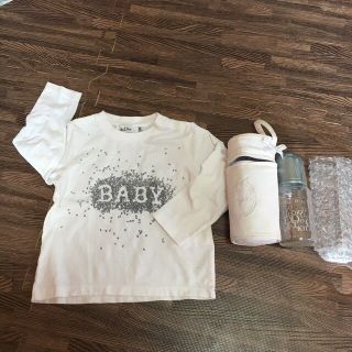 ベビーディオール(baby Dior)のBABY Dior ロンT 哺乳瓶セット(Ｔシャツ)