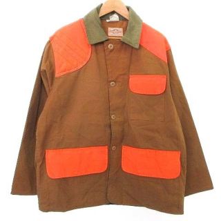 ヴィンテージ 60S サフトバック ハンティングジャケット ダック地 2XL 茶(カバーオール)