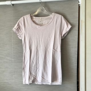 ムジルシリョウヒン(MUJI (無印良品))の無印　薄いピンクTシャツ(Tシャツ(半袖/袖なし))