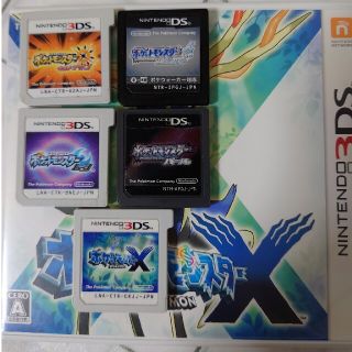 ニンテンドー3DS(ニンテンドー3DS)のDS　3DSソフト　ポケモンお得5本セット(携帯用ゲームソフト)