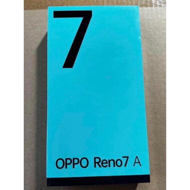 【新品未使用品】オッポ OPPO Reno7 A CPH2353 ドリームブルー