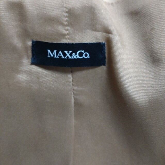 Max & Co.(マックスアンドコー)のMAX＆Co　ノーカラージャケット レディースのジャケット/アウター(ノーカラージャケット)の商品写真