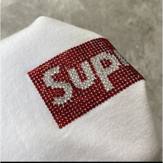 Supreme   ss Supreme x Swarovski ロゴ Tシャツ TH Mの通販 by ち