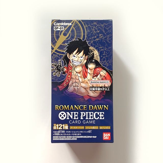 BANDAI(バンダイ)のONE PIECE カードゲーム ROMANCE DAWN 新品未開封 エンタメ/ホビーのトレーディングカード(Box/デッキ/パック)の商品写真