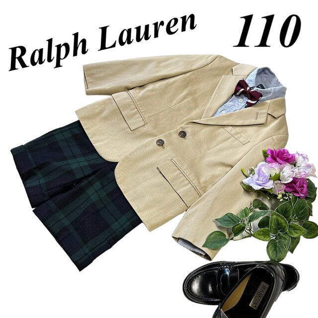 Ralph Lauren(ラルフローレン)のラルフローレン　男の子　卒園入学式　フォーマルセット 110 ♡安心の匿名配送♡ キッズ/ベビー/マタニティのキッズ服男の子用(90cm~)(ドレス/フォーマル)の商品写真