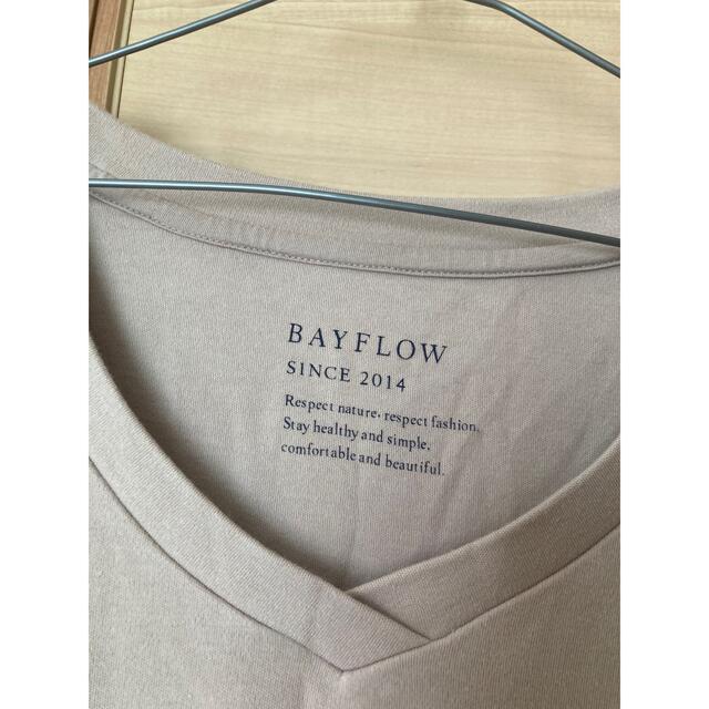 BAYFLOW(ベイフロー)のBAYFLOW ベイフロー　トップス　長袖　秋冬　美品 レディースのトップス(Tシャツ(長袖/七分))の商品写真