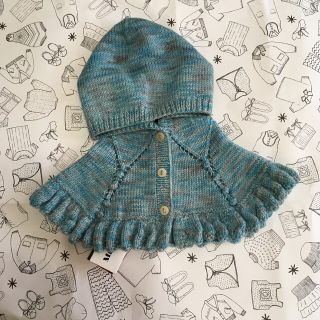 キャラメルベビー&チャイルド(Caramel baby&child )のviolet様専用　misha&puff Ruffle Capelet 4-6y(ニット)