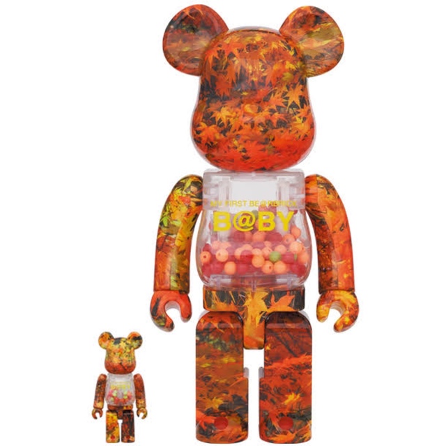 BE@RBRICK - B@BY AUTUMN LEAVES Ver.100％ ＆ 400％